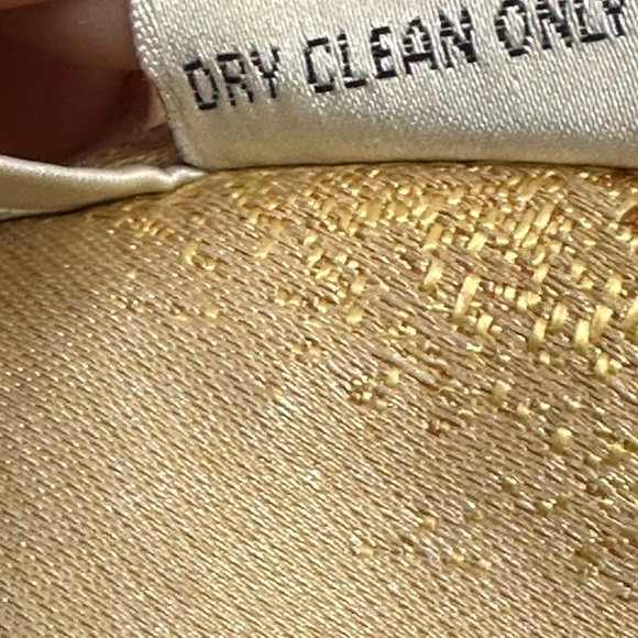 ANAGE Gold Embellished Jacket. Vintage Dry Clean Only Size Small Pre-Owned - Picture 14 of 15